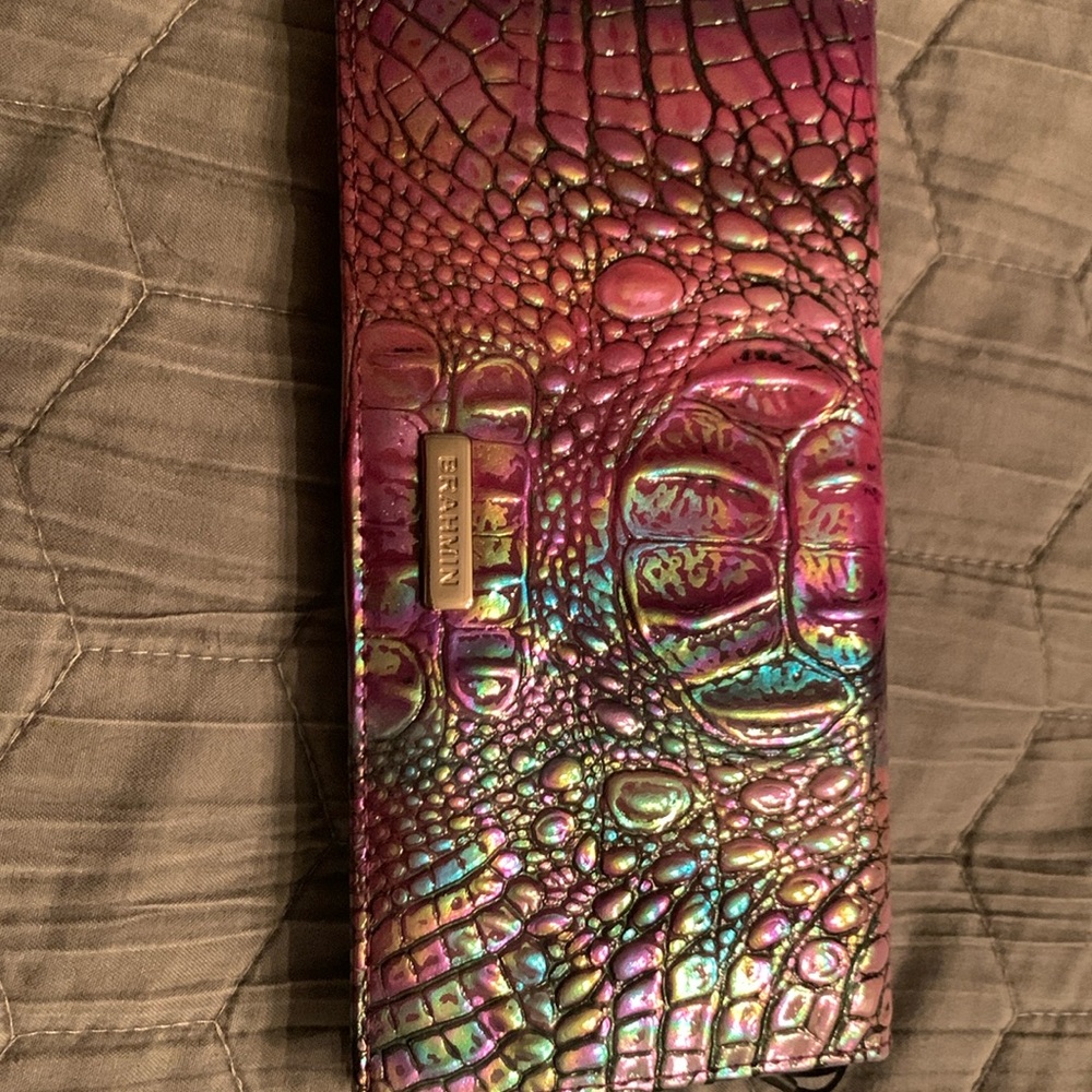 Brahmin checkbook holder